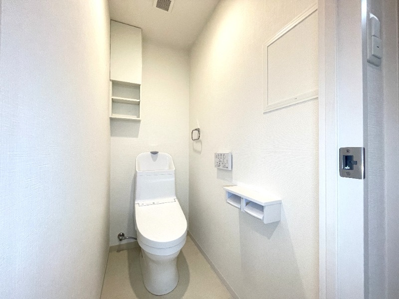 神戸市中央区生田町２丁目の賃貸マンションのトイレ