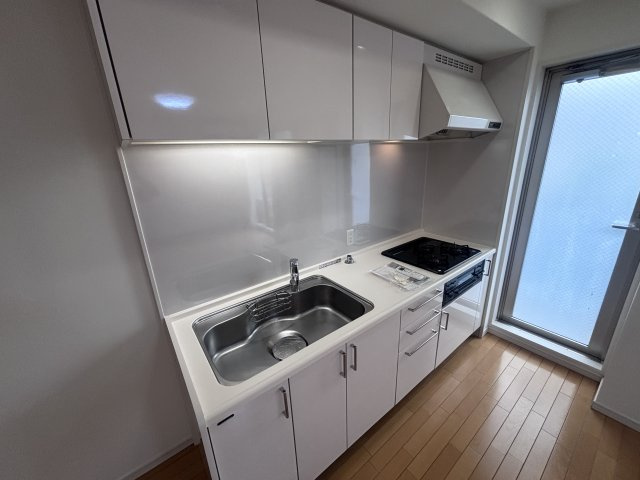 神戸市灘区青谷町３丁目の賃貸マンションのキッチン