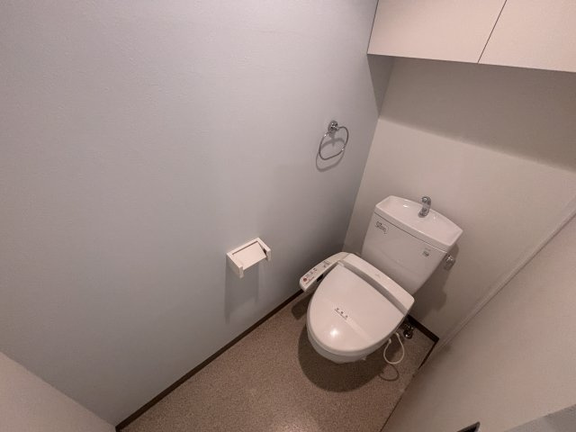 神戸市灘区青谷町３丁目の賃貸マンションのトイレ