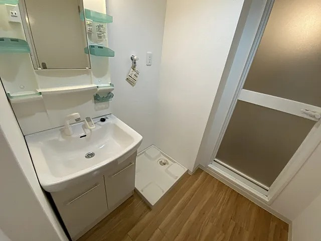 芦屋市松ノ内町の賃貸マンションの洗面所