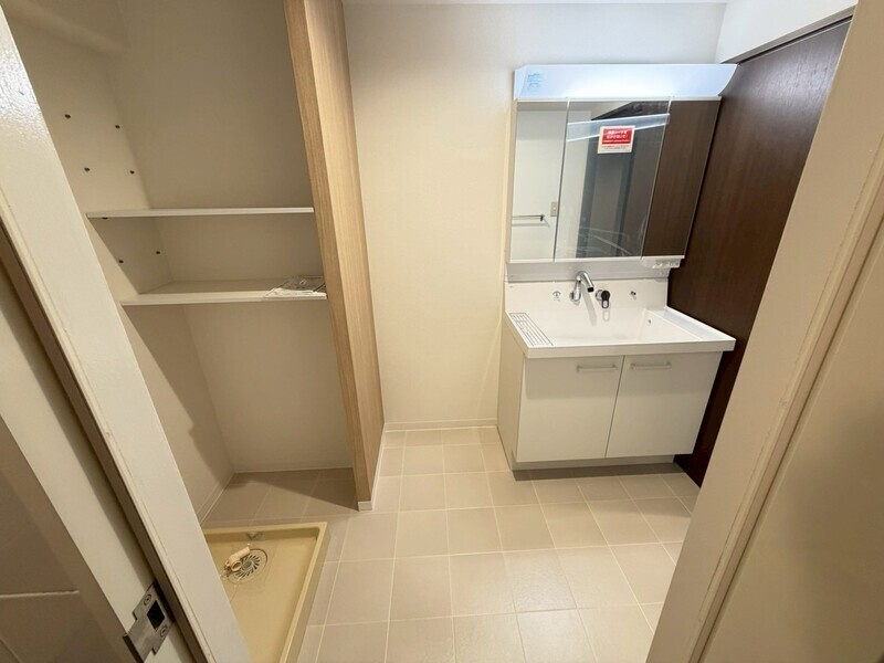 西宮市老松町の賃貸マンションの洗面所