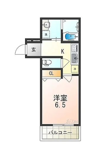 【間取り】 | フジレス杭全サウス