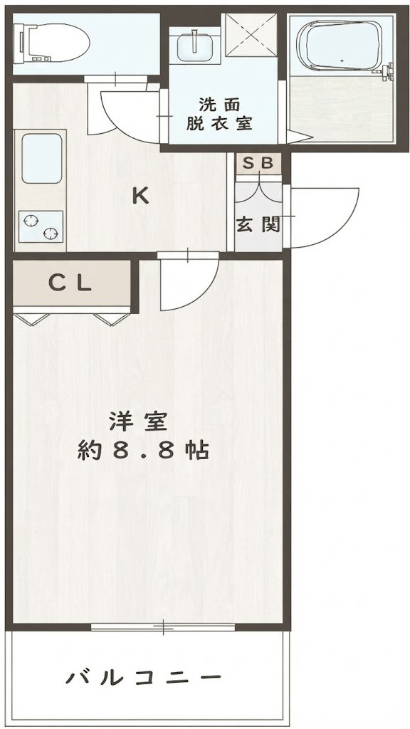 Felice御崎の間取り