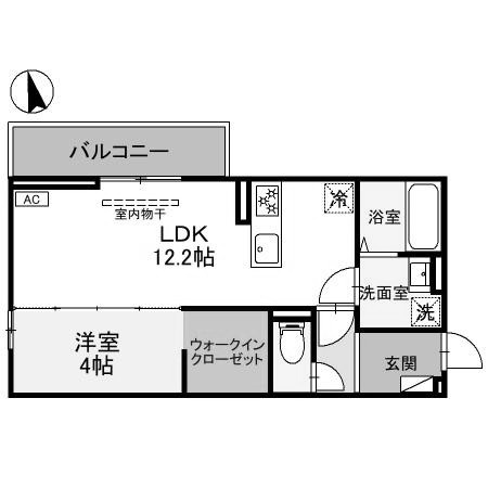 【間取り】 | イーステージ大橋町
