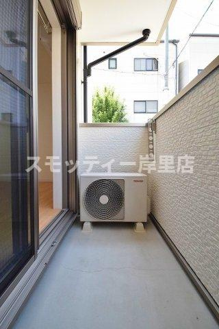 ARCASA KISHINOSATOⅤのバルコニー