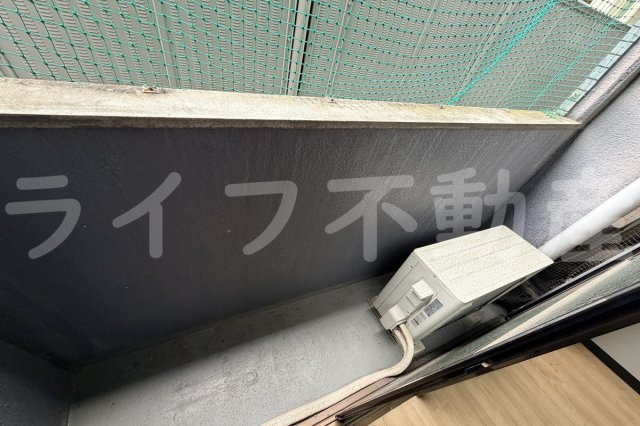 グリーンブリッジハイツのバルコニー