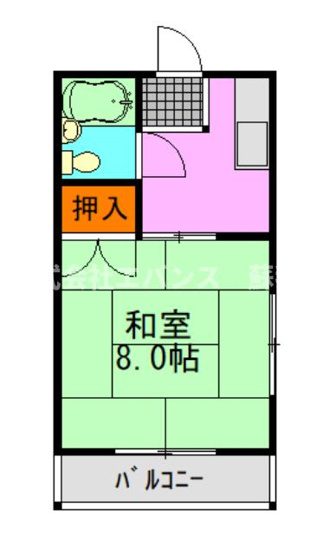 【間取り】 | グリーンコーポ