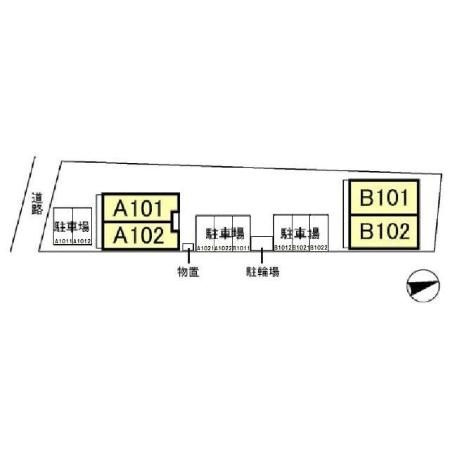 アドラブール　ＡＢＣの区画図