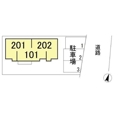 セゾン セツの区画図