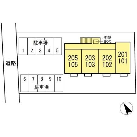 フォレスト自由が丘の区画図