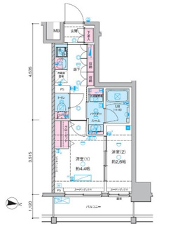 【間取り】 | GENOVIA木場Ⅱ | ☆間取り☆