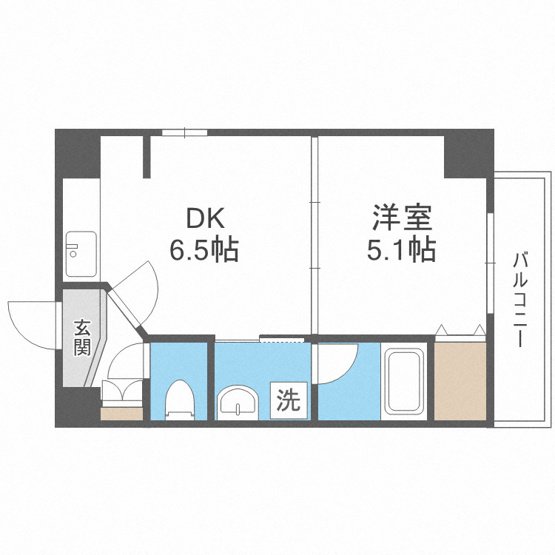 【間取り】 | ZEUS難波CUBE