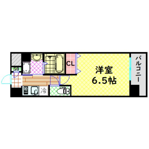 【間取り】 | S-FORT難波西