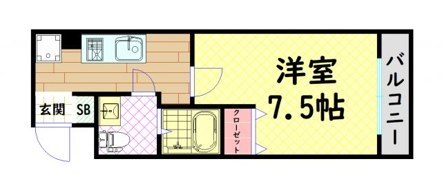 【間取り】 | ルミエール瓦屋町