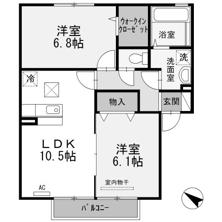 【間取り】 | コーエイハイム