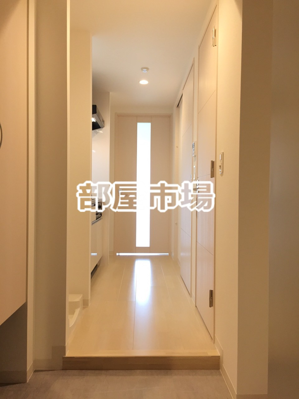 ライジングプレイスKAMEIDOの玄関