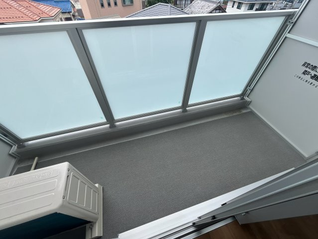 クレヴィスタ戸田のバルコニー