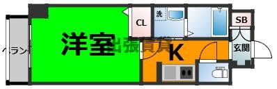 仲介手数料０円！HF丸の内レジデンスの間取り