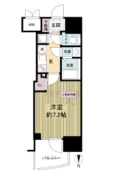 セレニテ本町東リアンの間取り|セレニテ本町東リアン　間取り
