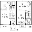 【間取り】 | お部屋の間取り図です