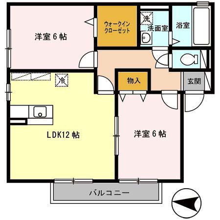 カトル・アンの間取り