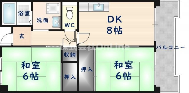 【間取り】 | メゾンドール水野