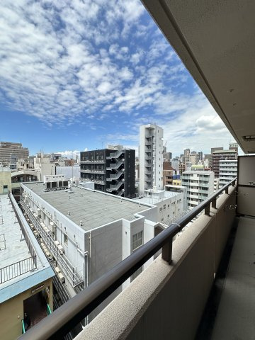 ライオンズマンション日本橋のバルコニー