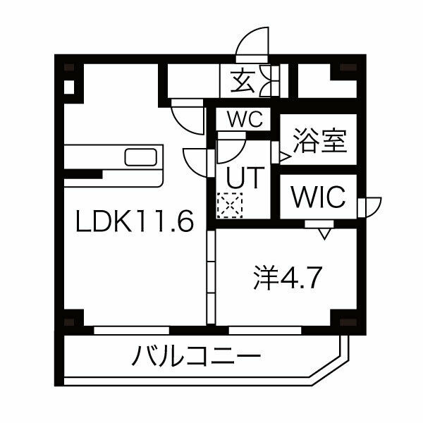 ライオンズマンション日本橋の間取り