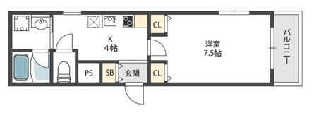 パレ・クレールの間取り