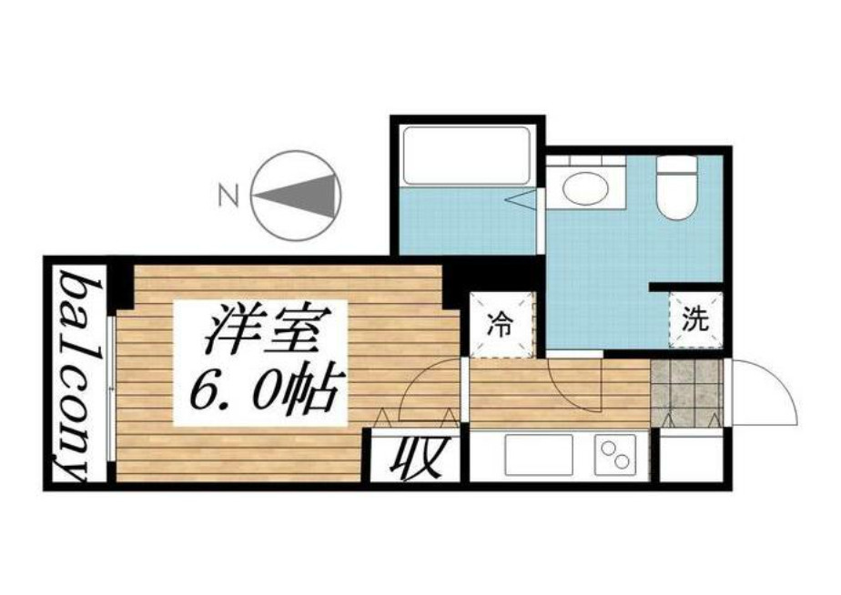 プレイス浅草橋の間取り