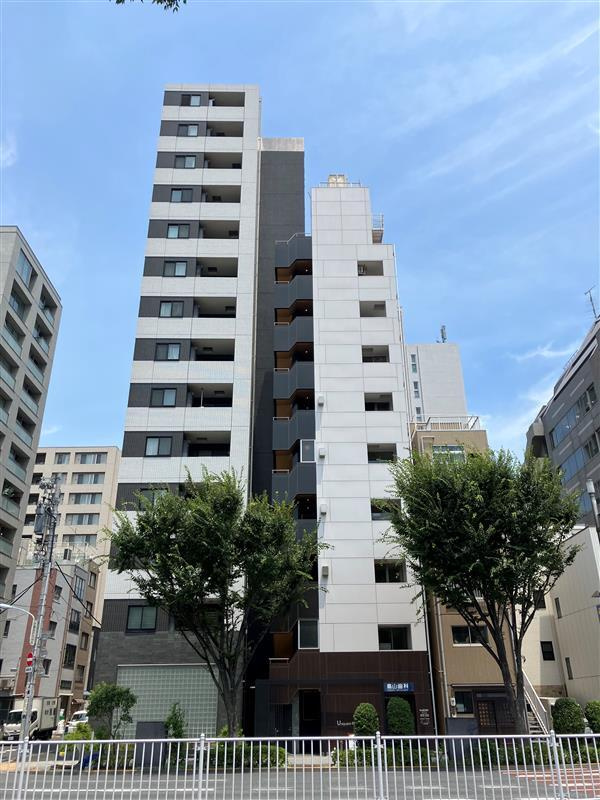 ユースクエア築地の外観|外観は落ち着いています