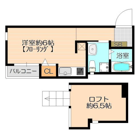 レガシィ井尻の間取り|使いやすい間取りです。