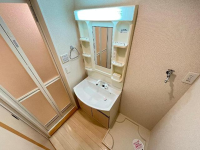 【洗面所】 | コンフォルト城野駅前 | 洗髪洗面化粧台
