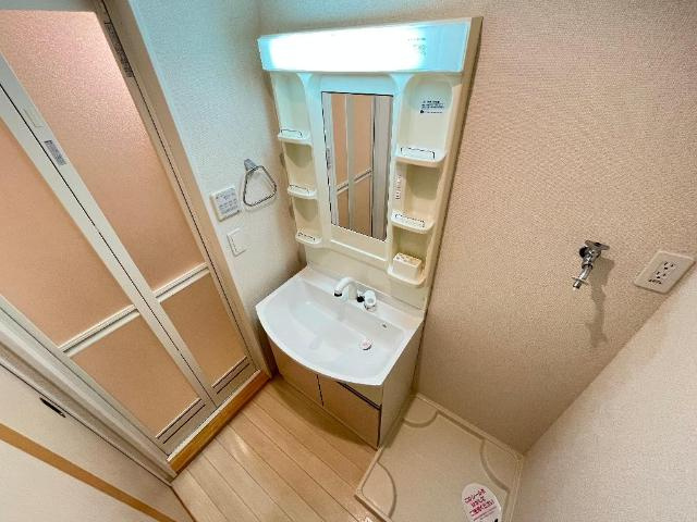 【洗面所】 | コンフォルト城野駅前 | 洗髪洗面化粧台