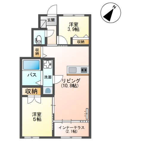 【間取り】 | ラグーナ青葉台 | 現況優先となります。現地にて間取り・仕様等をお確かめ下さい。