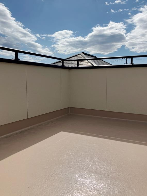 東大泉戸建のバルコニー