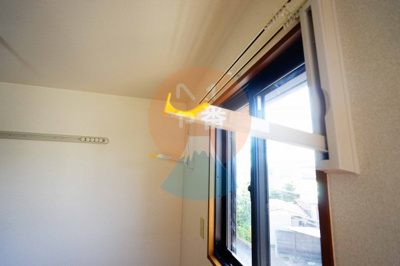 【設備】 | ハイムシャルマン | 室内物干しです。　※参考写真です