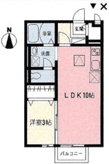 【間取り】 | ハイムシャルマン | ハイムシャルマンの間取りです。