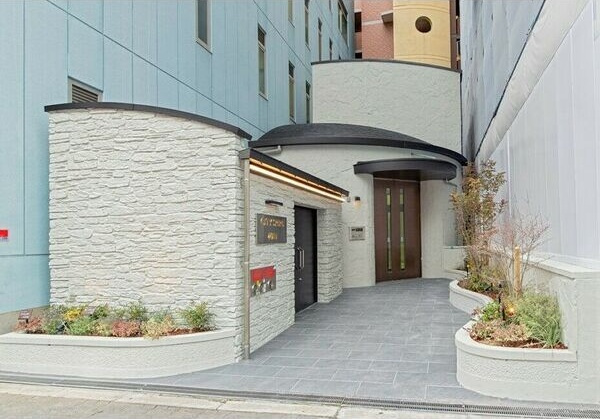 CITY SPIRE桜川Ⅱのエントランス
