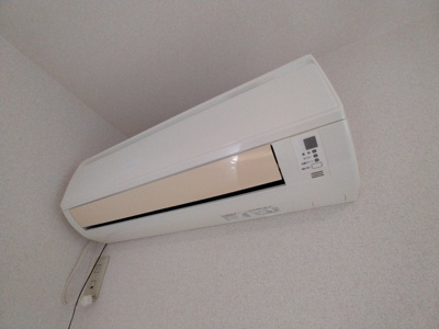 エアコン付きで快適です