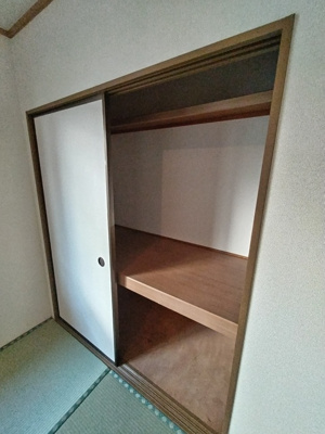 和室の収納です