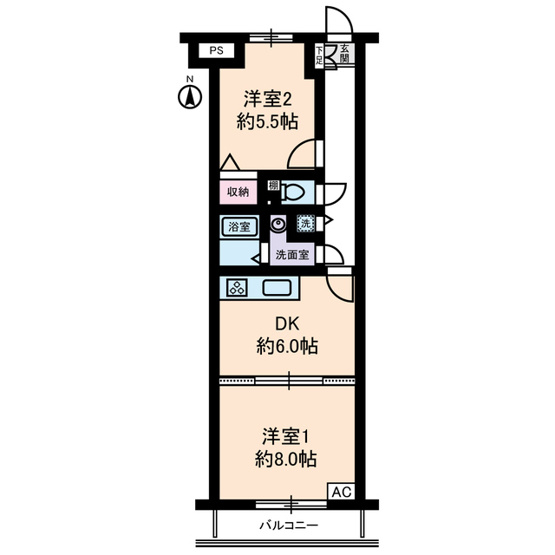 【間取り】 | クリオ辻堂参番館