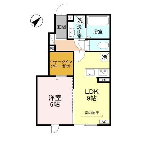 Σresidence歌川町　A棟の間取り