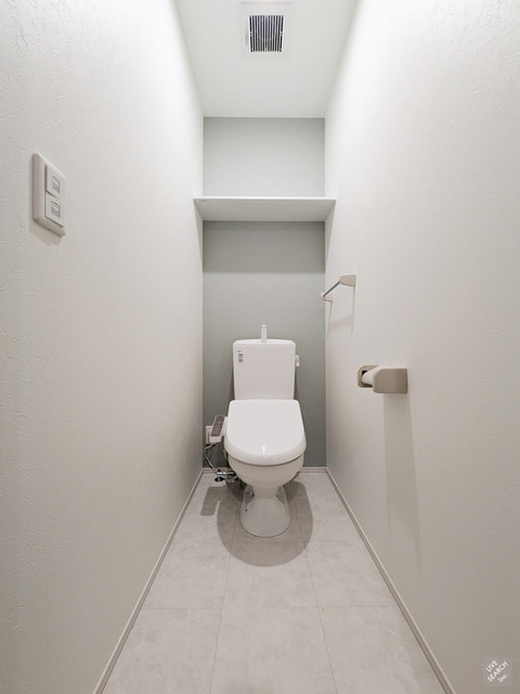 Σresidence歌川町　A棟のトイレ|温水洗浄暖房便座