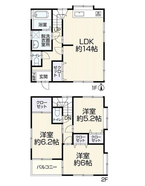 綾瀬市落合北5丁目　中古戸建の間取り|間取図「綾瀬市落合北5丁目　中古戸建」