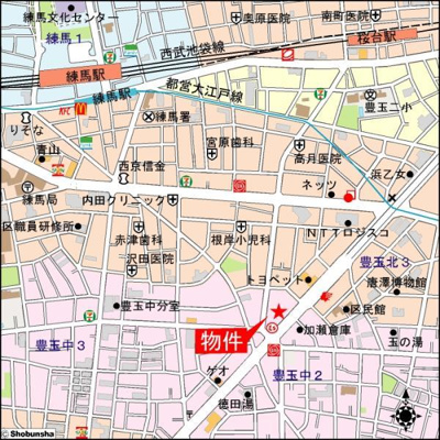 【地図】 | プレミアコート桜台