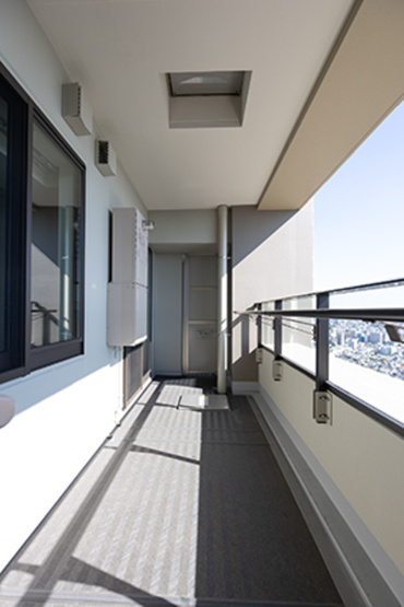 【バルコニー】 | パークコート文京小石川　ザ　タワー | ※写真は同タイプ住戸です。
