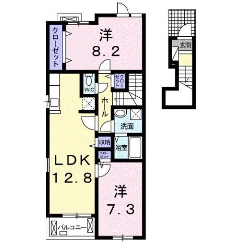 【間取り】 | ワンズオリオン