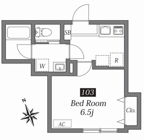 【間取り】 | TWEED東中野 | 間取り図