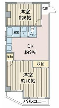富善ビルの間取り